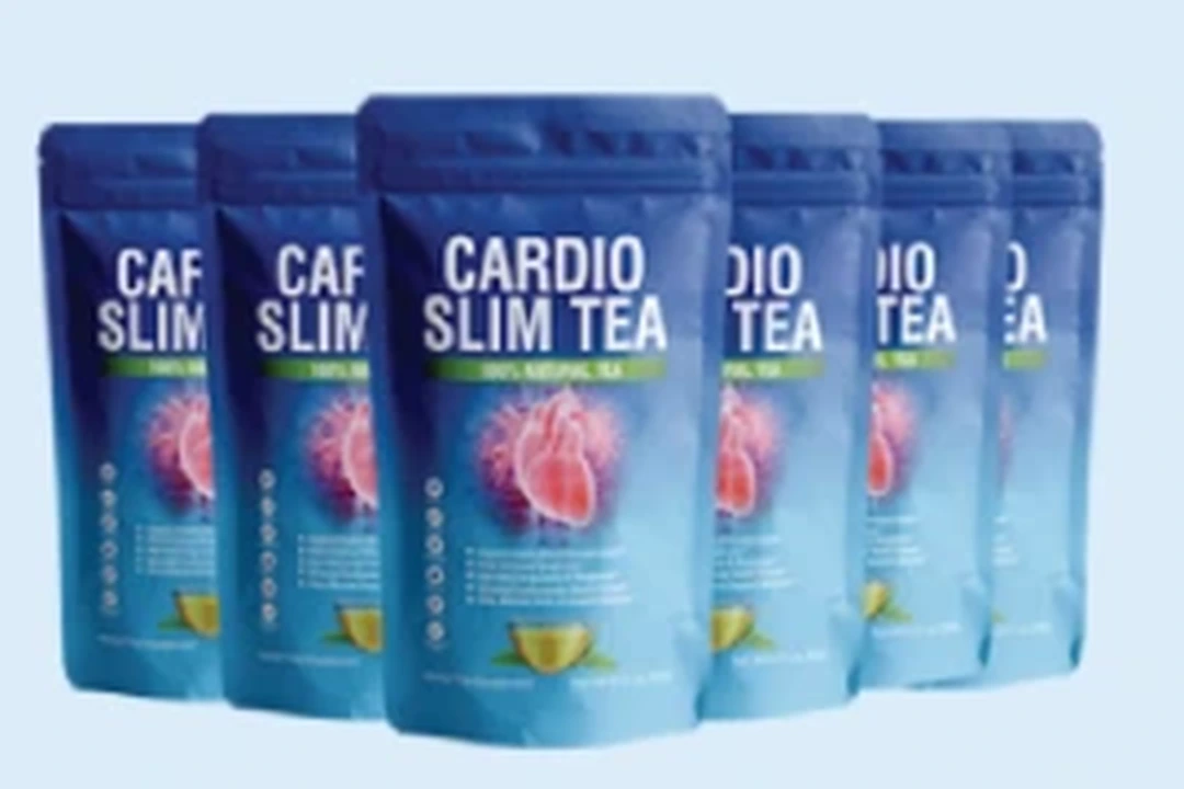 Six packs of Cardio Slim Tea, a 100% natural herbal heart health tea